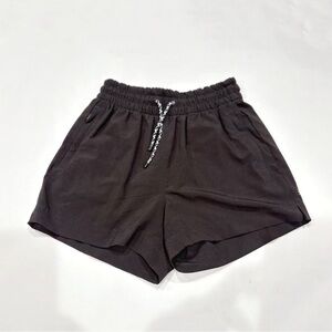 Athleta Girl Shorts M 8-10 Black Athletic Drawstring Sporty Athleisure